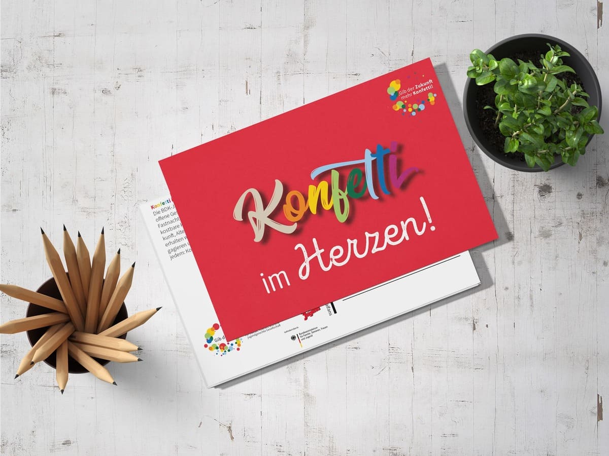 Konfetti im Herzen!