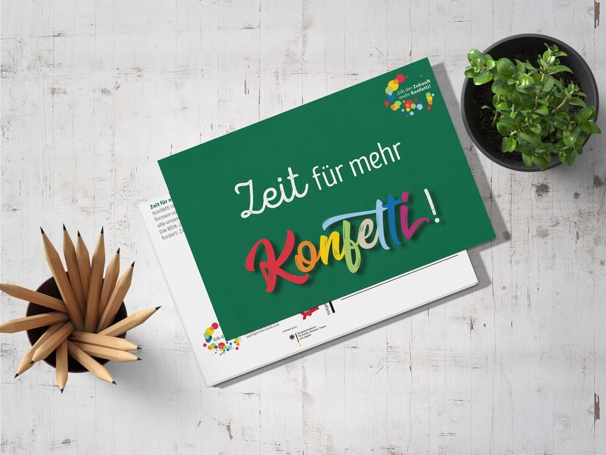 Zeit für mehr Konfetti!